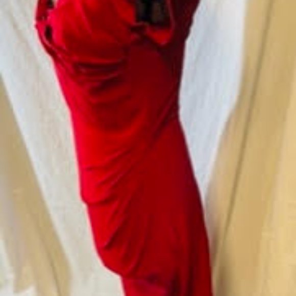 NEW NEVER BEEN WORN STOP STARRING by ALICIA ESTRADA RED DRESS SIZE XL - Picture 2 of 2